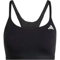 Adidas Soutien-gorge de sport 'Opt Ess' noir / blanc