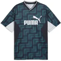 Puma Maillot émeraude / noir / blanc