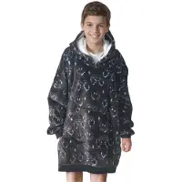 Noxxiez Garçons, Pull-over, Plüschtier Hoodie Medium Pullover Gaming, bis 160cm, Multicolore, (M)