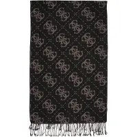 GUESS Écharpe 'NOELLE II' taupe / noir