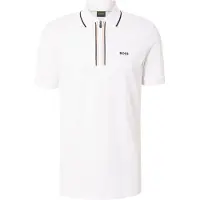 BOSS T-Shirt fonctionnel 'Philix GOC' cognac / noir / blanc