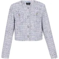 Faina Blazer 'Festive' beige clair / saphir / rose / noir