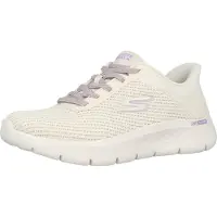 SKECHERS Baskets pour femme Go Walk Flex - Carla 49383-36, 49383-37, 49383-38, 49383-39, 49383-40, 49383-41, 49383-42, 49383-43 SKE-125516 blanc cassé 37