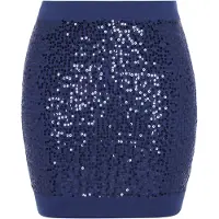Faina Jupe 'Festive' bleu marine