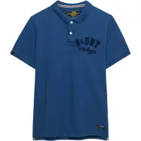 Superdry T-Shirt bleu / noir
