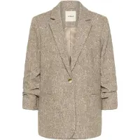 Soaked in luxury Blazer 'Oleia' beige chiné