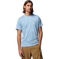 Columbia Hike Short Sleeve T-shirt Bleu M Homme