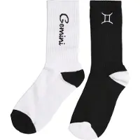 Urban Classics Chaussettes 'Zodiac' noir / blanc