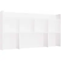 Top E Shop Rallonge de bureau 130 cm CULLMAN - blanc