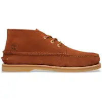 Timberland pour homme. TB0A5S99ES41 Bottes nautiques artisanales marron (45 W), Cuir, Plat, Lacets, Casuel