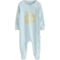 Next Barboteuse / body 'Eid' bleu clair / or