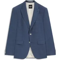 BOSS ONE Veste de costume Slim en mohair, soie et lin