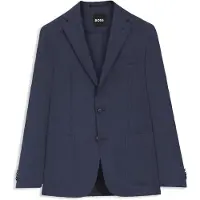 BOSS Veste de costume Slim en AirWool lavable