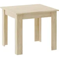 Leobert Table - - Np - Chêne Sonoma - 80 X 80 X 75 Cm