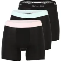 Calvin Klein Underwear Boxers bleu pastel / rose pastel / noir / blanc