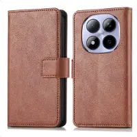 IMoshion Étui de télephone portefeuille de luxe pour Xiaomi Redmi Note 15 Pro (5G) - Marron