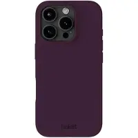 Holdit Coque Silicone pour Apple iPhone 16 Pro - Deep Plum
