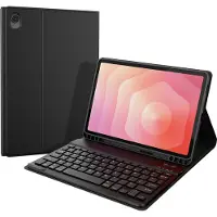 Accezz Clavier Bluetooth Keyboard Bookcase pour Samsung Galaxy Tab S11 - QWERTY / NL - Noir