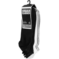Urban Classics Chaussettes gris / noir / blanc
