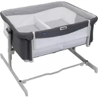 Chicco Next2me Twins Co-sleeping Crib Gris Enfants
