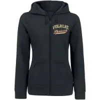 Volbeat Sweat-shirt zippé à capuche de - Rise From Denmark - L - XXL - pour Femme - noir - Taille L