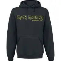 Iron Maiden Sweat-shirt à capuche de - Terminate - S - XXL - pour Homme - noir - Taille L