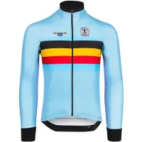 Bioracer Belgium Icon Tempest Termal Long Sleeve Jersey Bleu XS Homme