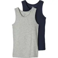 Name it Maillot de corps bleu / gris chiné