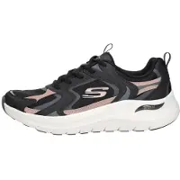 SKECHERS Arch Fit 2.0 - Vintage Luxe Sneakers Laag - Zwart - Maat 42