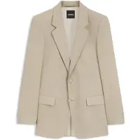 BOSS Veste de costume coupe décontractée en twill
