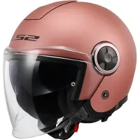 LS2 OF620 Classy Solid Jethelm, rose mat, XL (61/62)