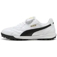 Puma Chaussure de foot 'King Top' noir / blanc
