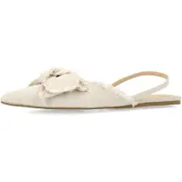Sacha Ballerines à lanières beige