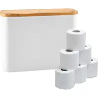 Relaxdays Rangement pour rouleaux de WC