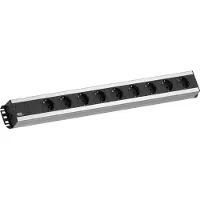 Bachmann HANDWERKER Steckdosenleiste, 9-fach, ohne Schalter (300.001)