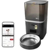 Emos GoSmart Black distributeur d'aliments avec caméra 6L avec WiFi H6006