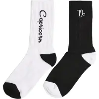 Urban Classics Chaussettes 'Zodiac' noir / blanc