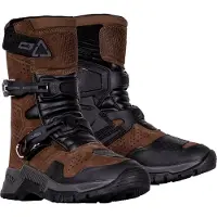 Leatt ADV HydraDri 7.5 Short Brown Waterproof Motorcycle Boots Taille 45.5