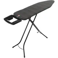 Brabantia Table de repassage, Planche à repasser, Noir, Gris