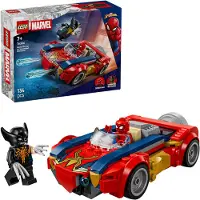 LEGO Marvel Spider-Man dans la voiture contre Wolverine empoisonné 76336