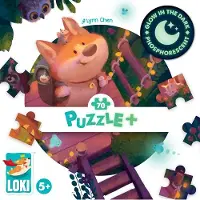 Iello Puzzle Loki Explore la Cabane 70 pièces