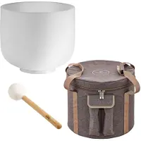 Meinl Sonic Energy 12" Crystal Singing Bowl Set Root Chakra