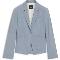 BOSS Veste Slim en laine vierge mélange