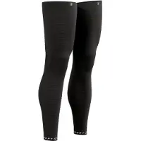 Compressport - Chaussettes de trail/running - Full Legs Recovery 2.0 Black - Taille 2 - Noir