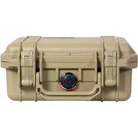 Peli Valise de protection Peli 1200 jaune avec mousse