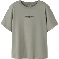 Name it T-Shirt 'NKMBrody' greige / noir