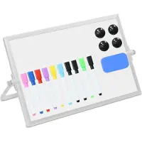Relaxdays Whiteboard Tisch (20 x 20 cm)
