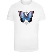 Mister tee T-Shirt ' Become the Change' mélange de couleurs / blanc