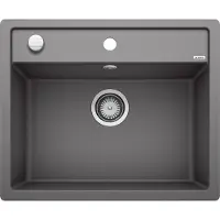 BLANCO DALAGO 6-F Evier à encastrer / SILGRANIT / Gris roche / Excenter