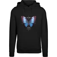 Mister tee Sweat-shirt 'Become The Change' azur / mûre / noir / blanc